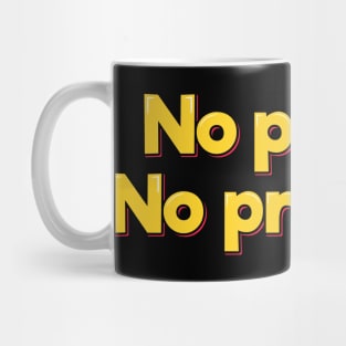 No Plans No Problem Aesthetic Lettering Design Mug